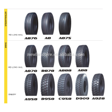 JOYALL BRAND 12.00R20 D909 PATTERN Chinese Radial Truck Tyre for drive steer